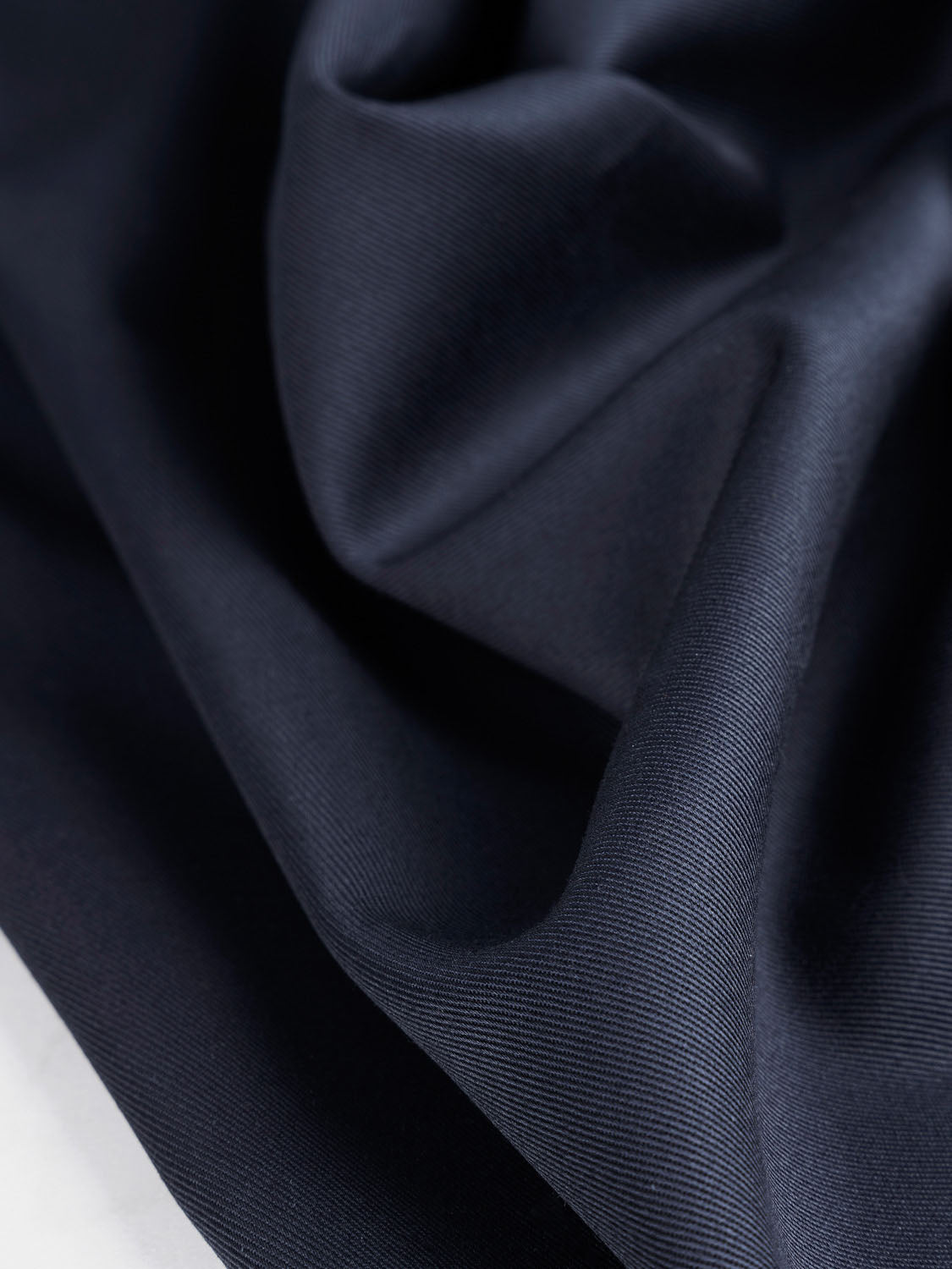 Midweight  Organic Cotton Twill - Navy | Core Fabrics