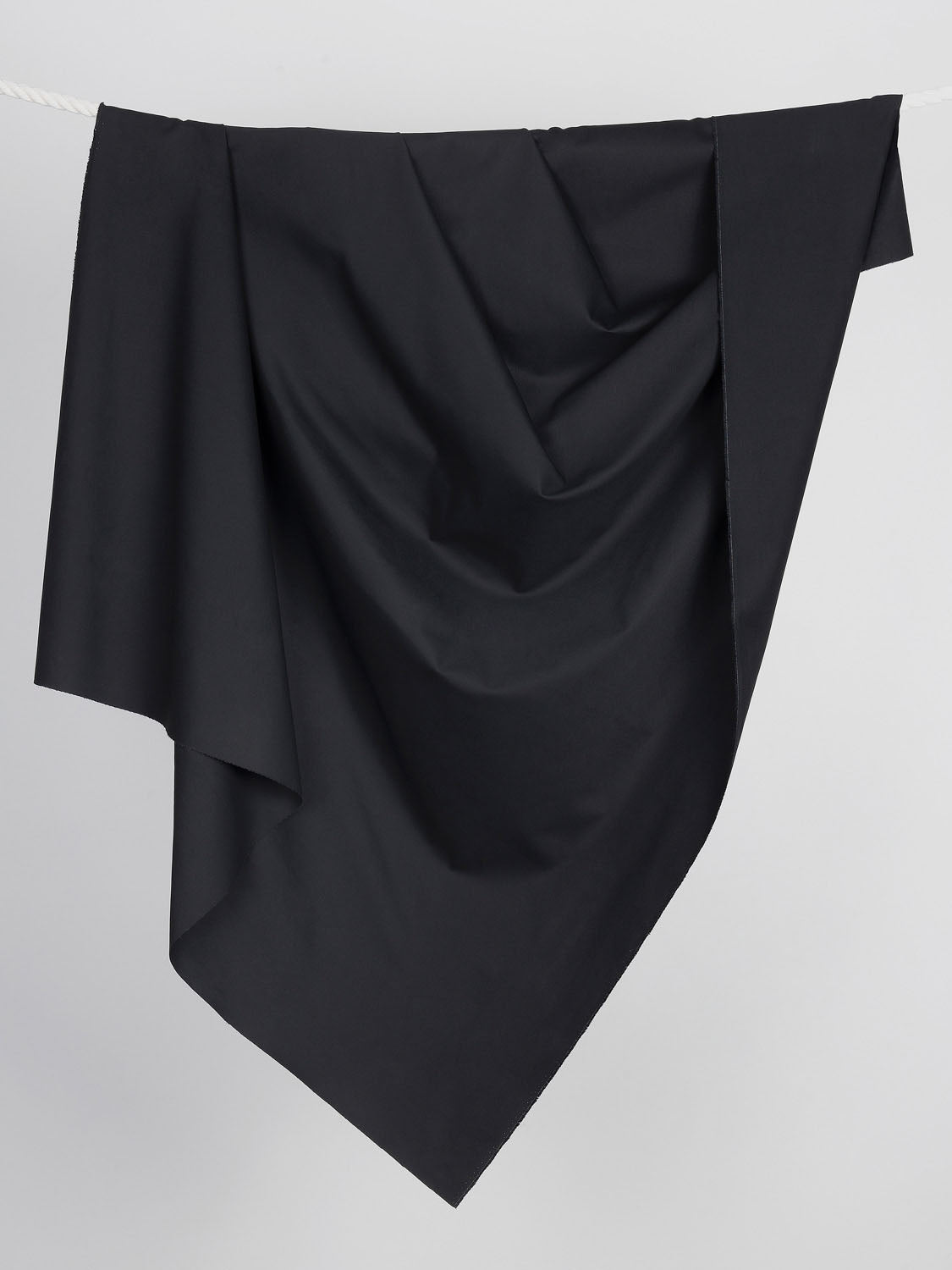 Midweight  Organic Cotton Twill - Black | Core Fabrics