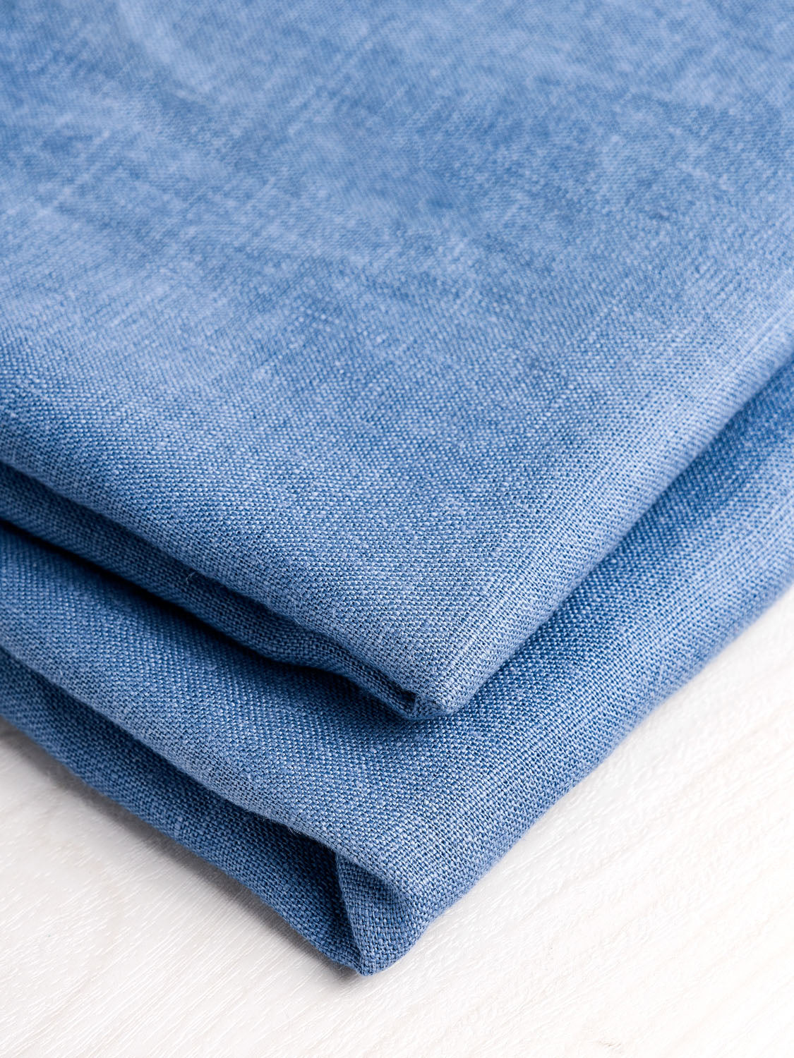 Midweight Core Collection Linen - Denim Blue | Core Fabrics