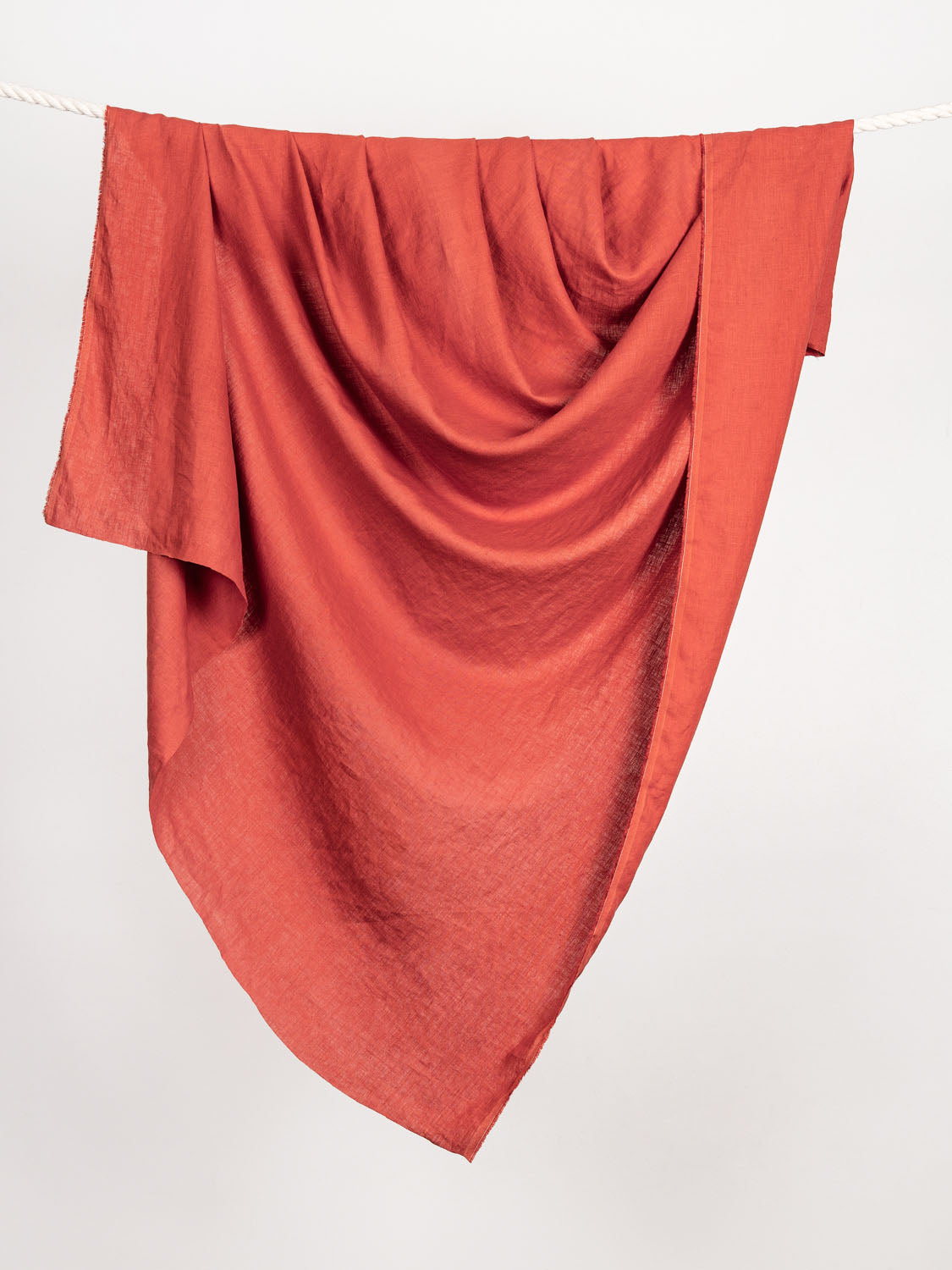 Midweight Core Collection Linen - Blood Orange | Core Fabrics