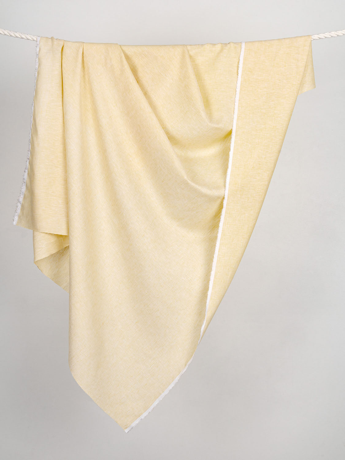 Yarn Dyed Chambray Linen - Sunbeam | Core Fabrics