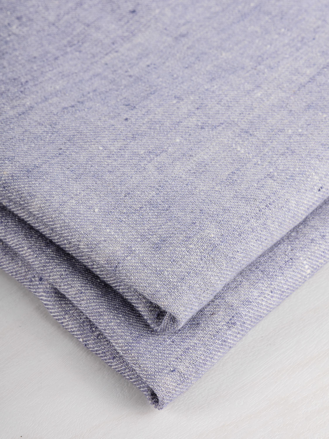 Artisanal Eri  'Peace' Silk Twill - Lavender | Core Fabrics