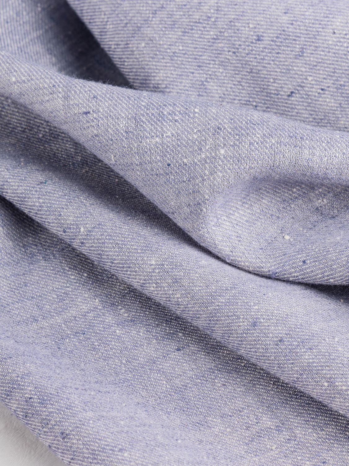 Artisanal Eri  'Peace' Silk Twill - Lavender | Core Fabrics