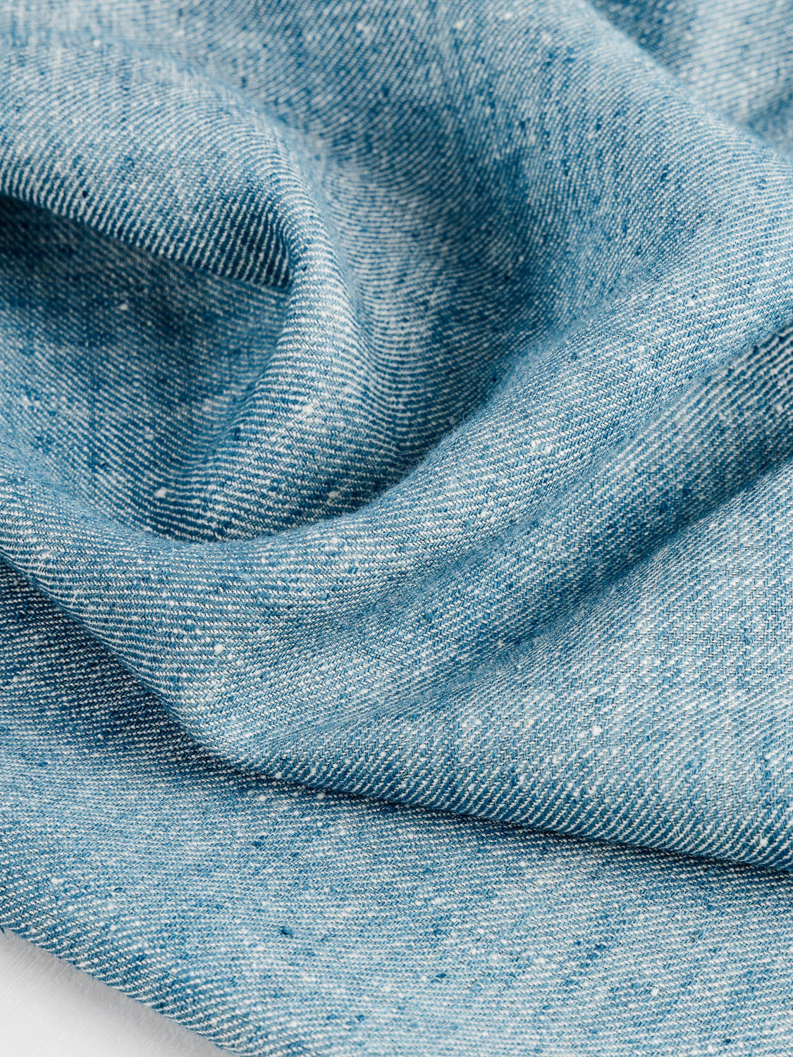 Artisanal Eri  'Peace' Silk Twill - Teal | Core Fabrics