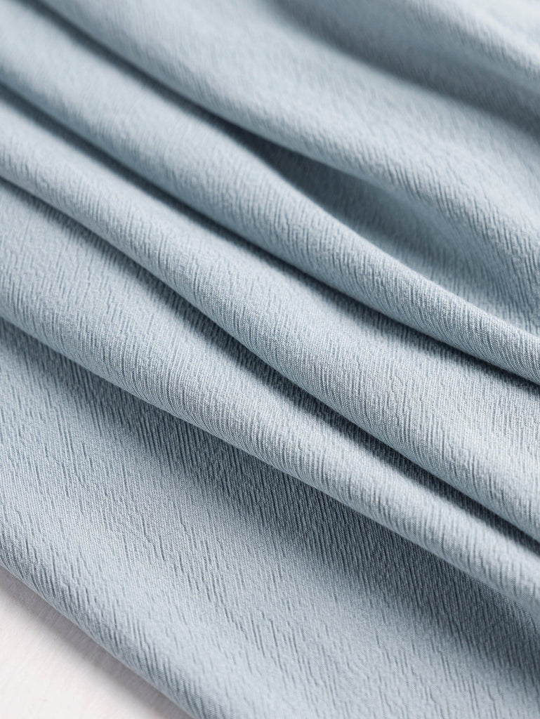 Sandwashed Textured Tencel™ Viscose - Sky