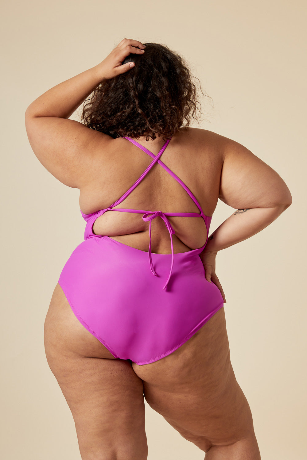 Faye Swimsuit Pattern - Plus Size One Piece Sewing Pattern by Closet Core Patterns