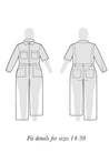 Blanca Flight Suit Pattern | Core Fabrics