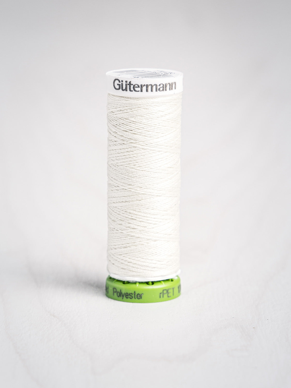 Gütermann All Purpose rPET Recycled Thread - Cream 001 | Core Fabrics