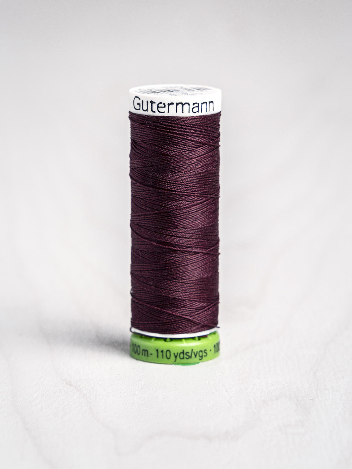 Gütermann All Purpose rPET Recycled Thread - Dark Burgundy 130 | Core Fabrics