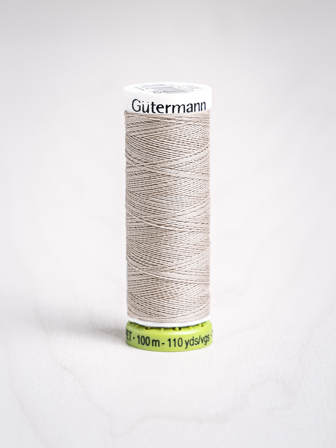Gütermann All Purpose rPET Recycled Thread - Dark Ivory 722 | Core Fabrics
