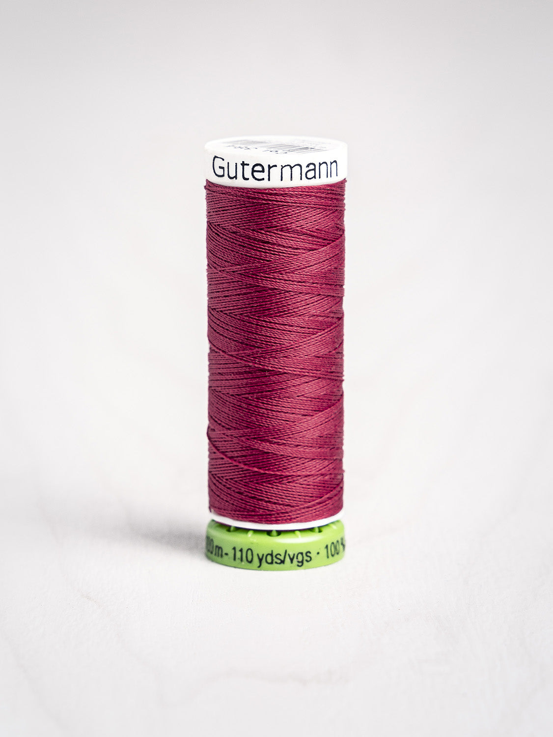Gütermann All Purpose rPET Recycled Thread - Dark Red 384 | Core Fabrics