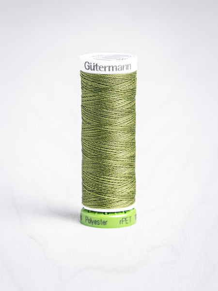 Recycled Cotton Terry Knit - Palm Green