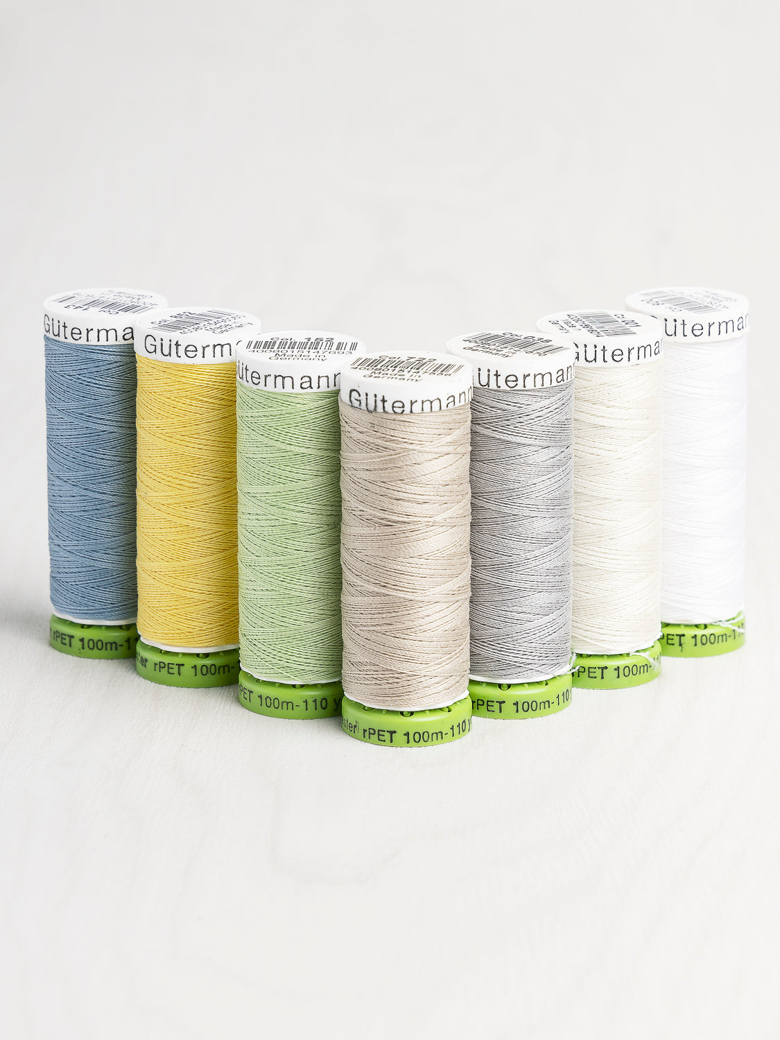 Gütermann All Purpose rPET Recycled Thread Set - Light | Core Fabrics