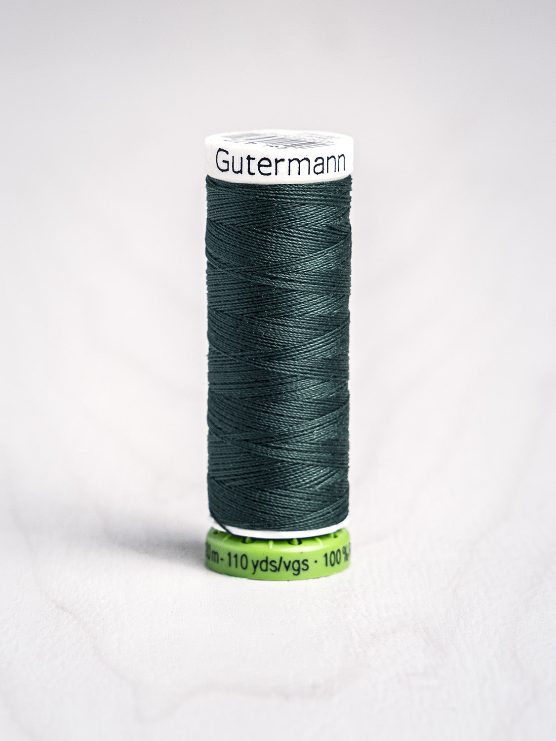 Gütermann All Purpose rPET Recycled Thread - Very Dark Green 472 | Core Fabrics