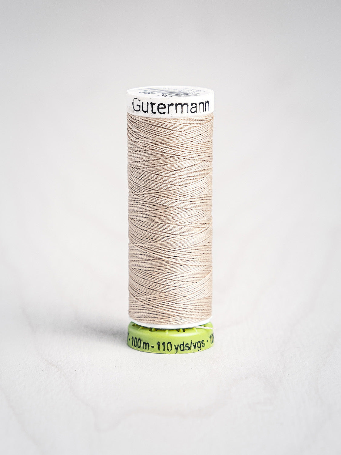 Gütermann All Purpose rPET Recycled Thread - Warm Beige 186 | Core Fabrics