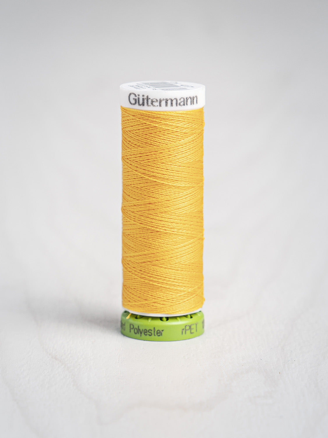 Gütermann All Purpose rPET Recycled Thread - Yellow 417 | Core Fabrics