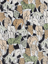 Illustrated Animal Print Stretch Cotton Poplin | Core Fabrics