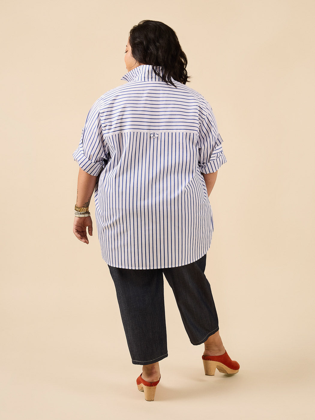 Jenna Shirt | Plus Size Shirt +Shirtdress Pattern | Closet Core Patterns