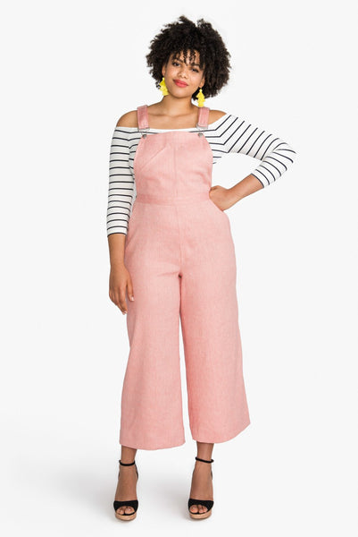 High Waisted Wide Leg Pants - Sewing Pattern Hack with Yoko Overalls - Sew  in Love
