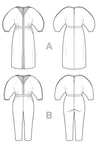 Jo Dress Pattern | Plus Size Jumpsuit and Dress Pattern | Closet Core Patterns