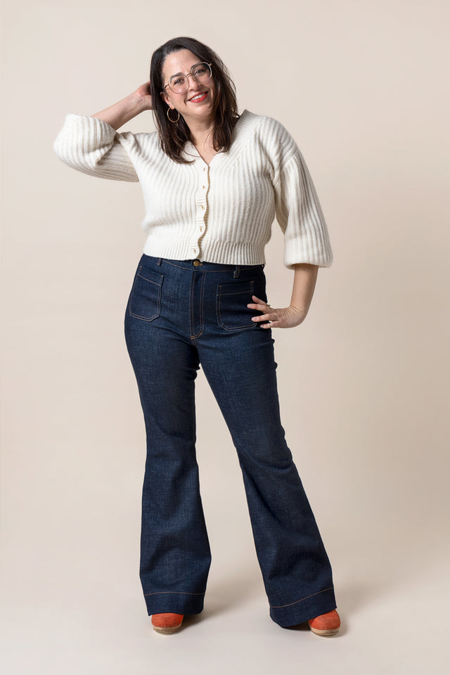 Jude Flare Jeans Pattern – Core Fabrics