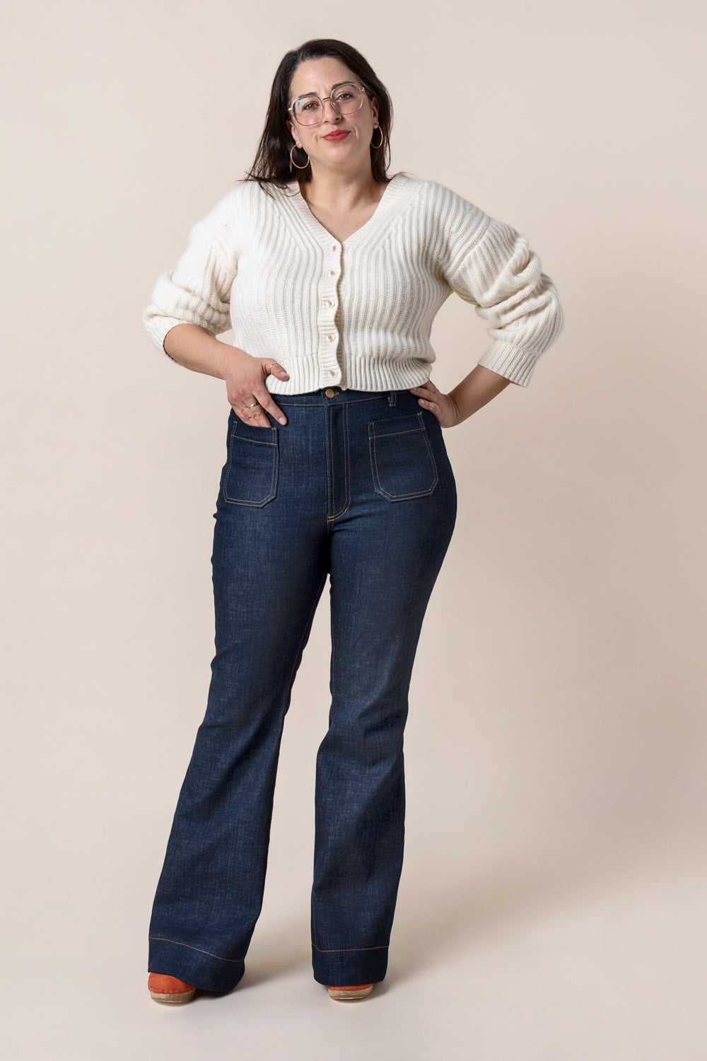 Jude Jeans | Flare Jeans Pattern | Closet Core Patterns