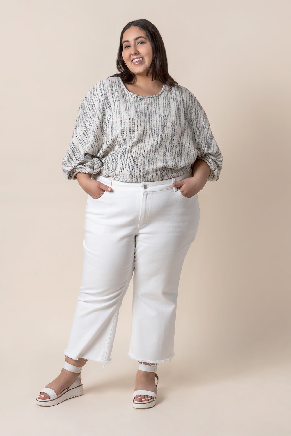 Jude Jeans | Plus Size Bootcut Jeans Pattern | Closet Core Patterns