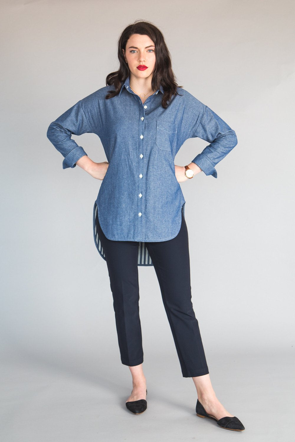 KalleShirtdressPattern_Sleeveexpansion | Core Fabrics