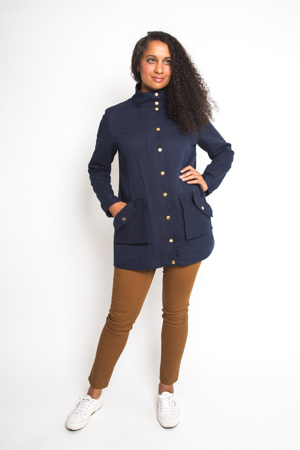Kelly Anorak Jacket Pattern | Core Fabrics