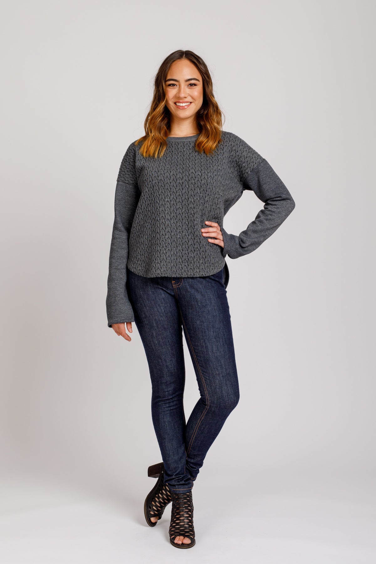 Megan Nielsen - Jarrah Sweater | Core Fabrics