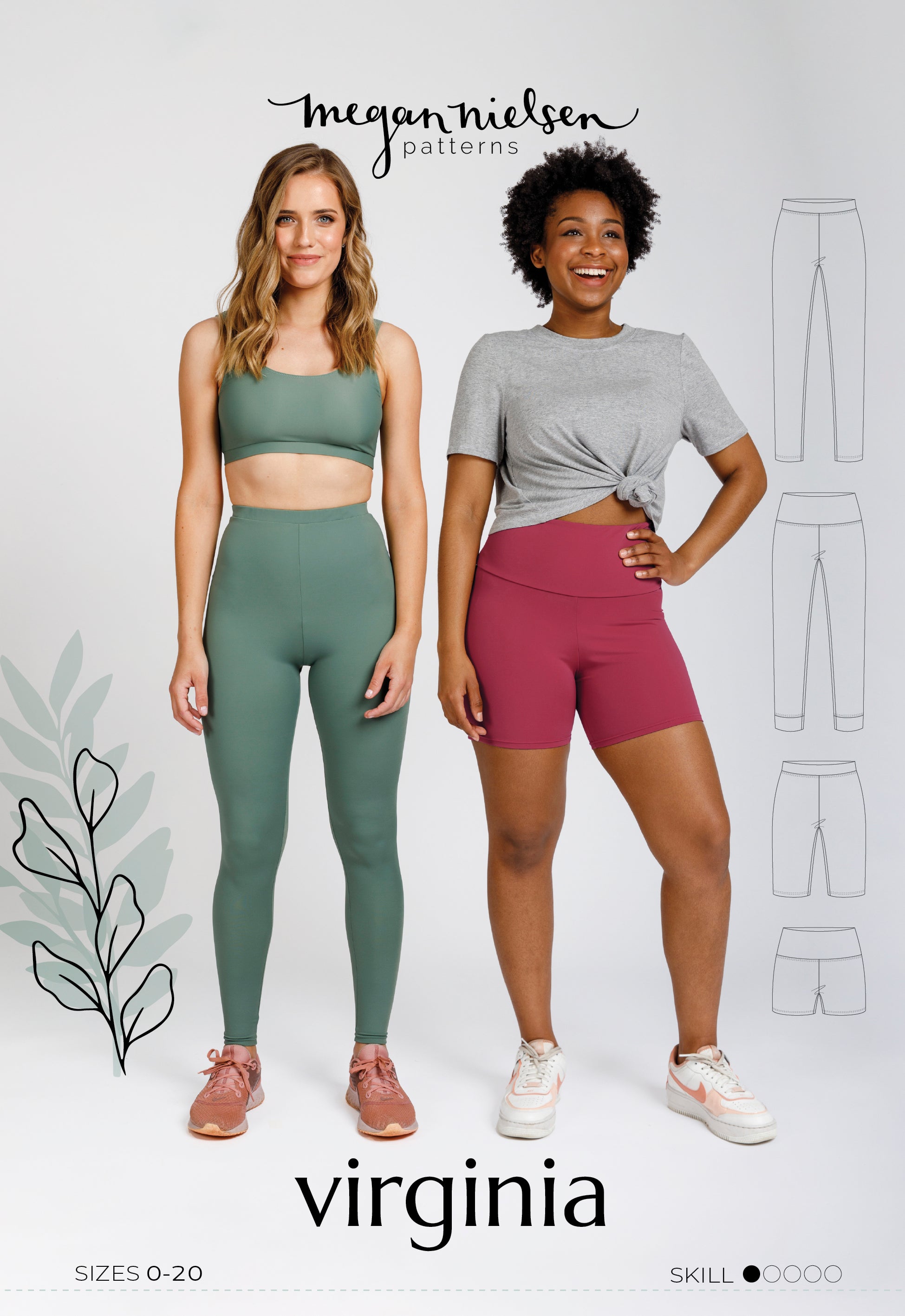 Megan Nielsen - Virginia Leggings | Core Fabrics