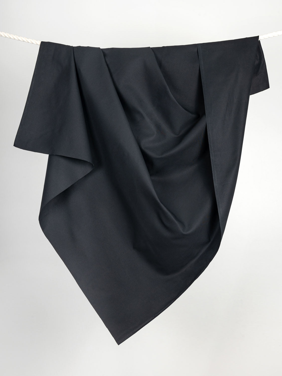 Midweight Core Collection Organic Cotton Canvas - Black | Core Fabrics