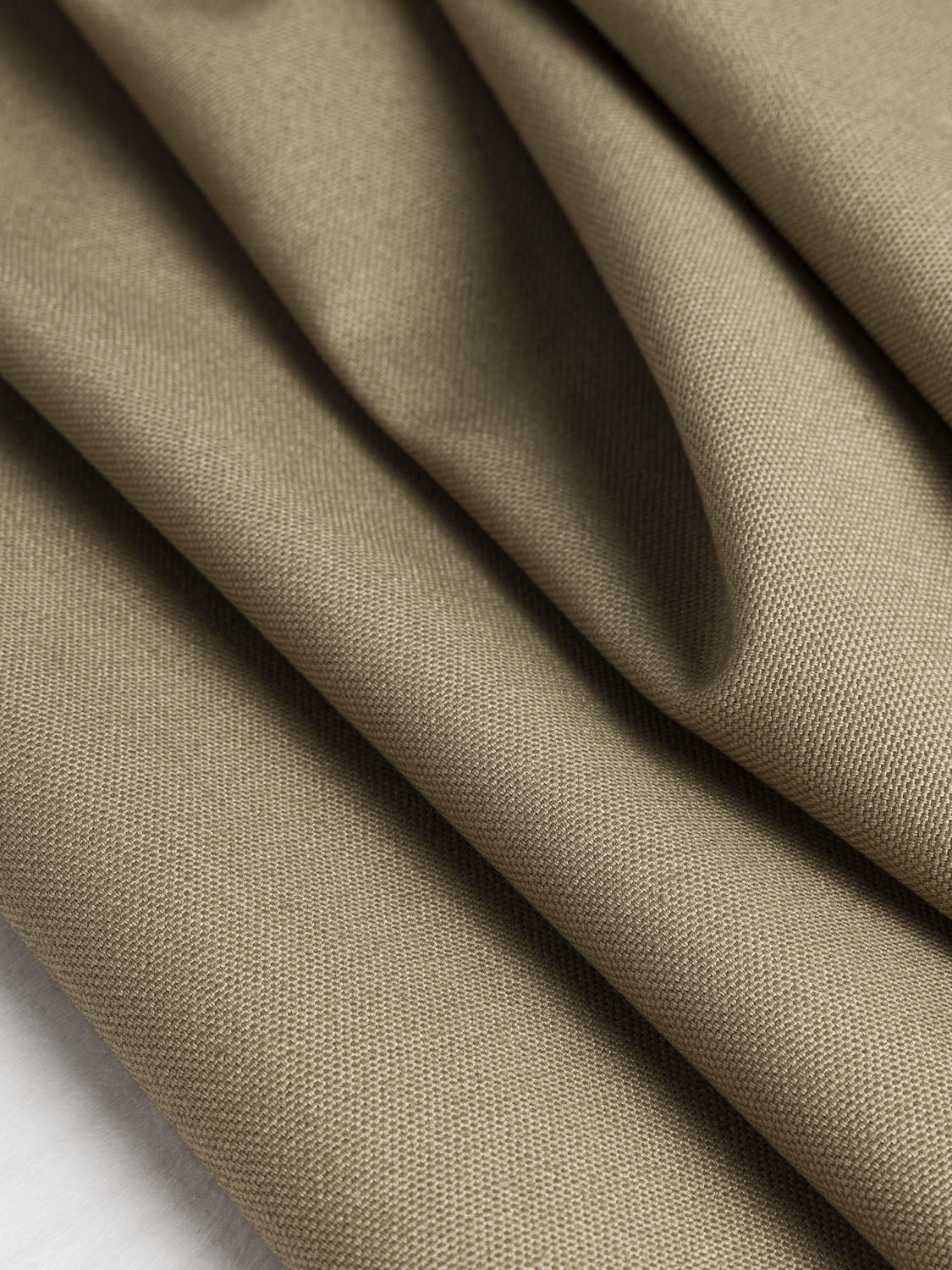 Midweight Core Collection Organic Cotton Canvas - Khaki | Core Fabrics