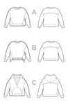 Mile End Sweatshirt Pattern | Core Fabrics