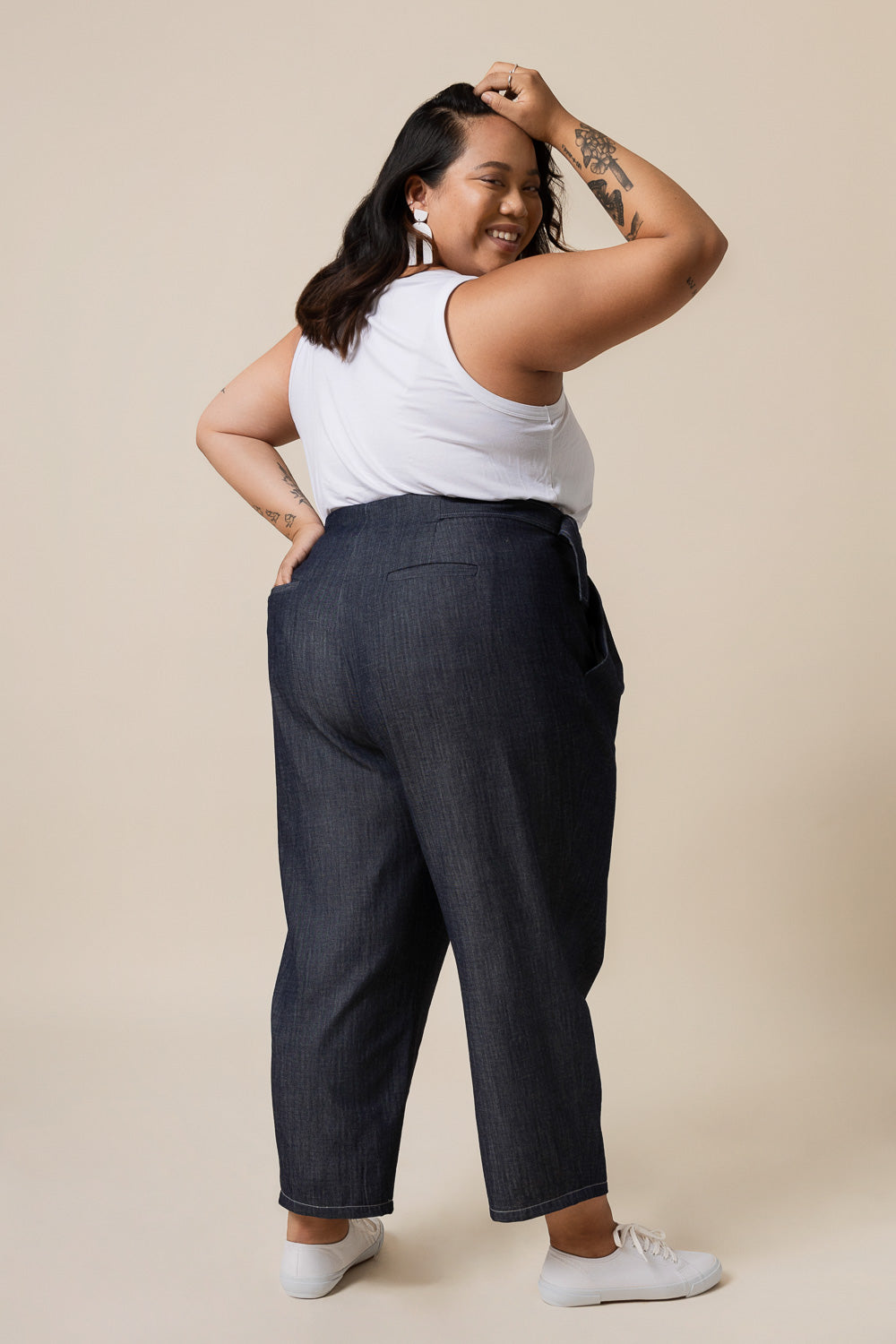 Mitchell Trousers Pattern | Plus Size Pants Pattern | Closet Core Patterns