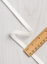 Double-Fold Cotton Poplin Bias Tape - 3/8' (10mm) wide - Cream | Core Fabrics
