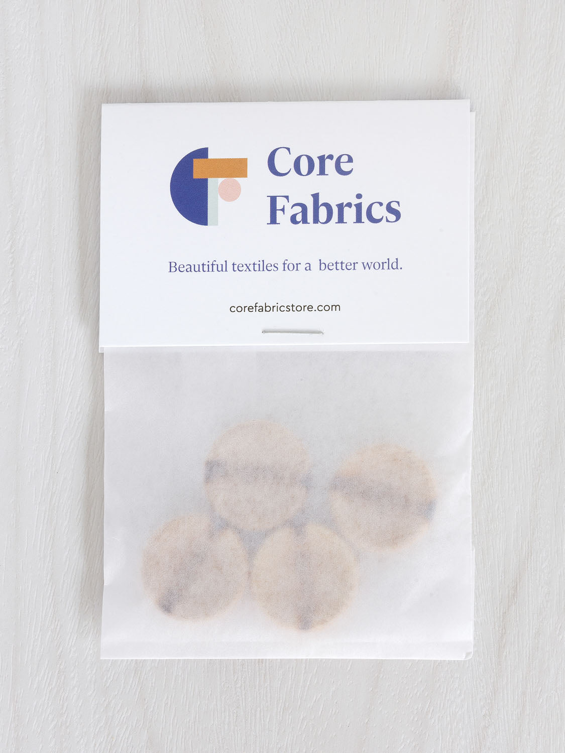 8') Buttons - Pack of 4 | Core Fabrics