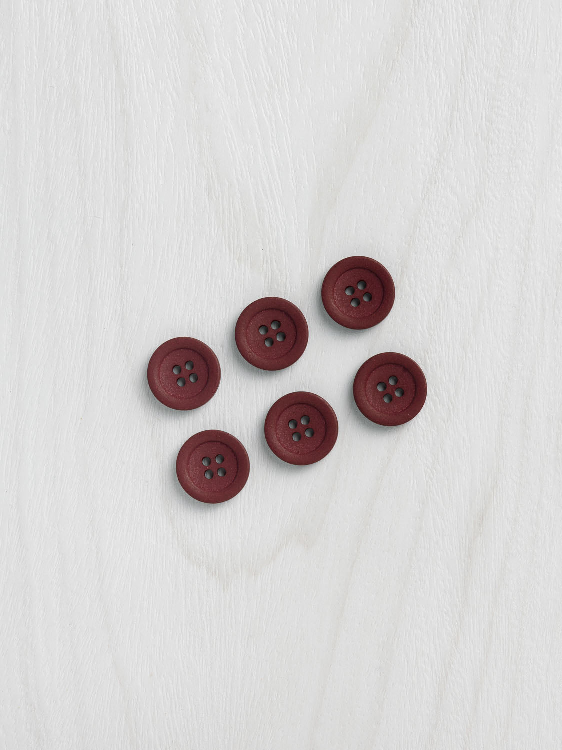 N-BUT014-006-Hemp-15mm-Buttons-Burgundy-out | Core Fabrics
