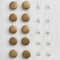 Bouton de jean de 17 mm - Lot de 10