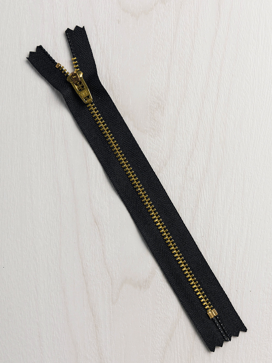 YKK Metal Jacket Zipper - Rust & Antique Gold – Maker's Fabric