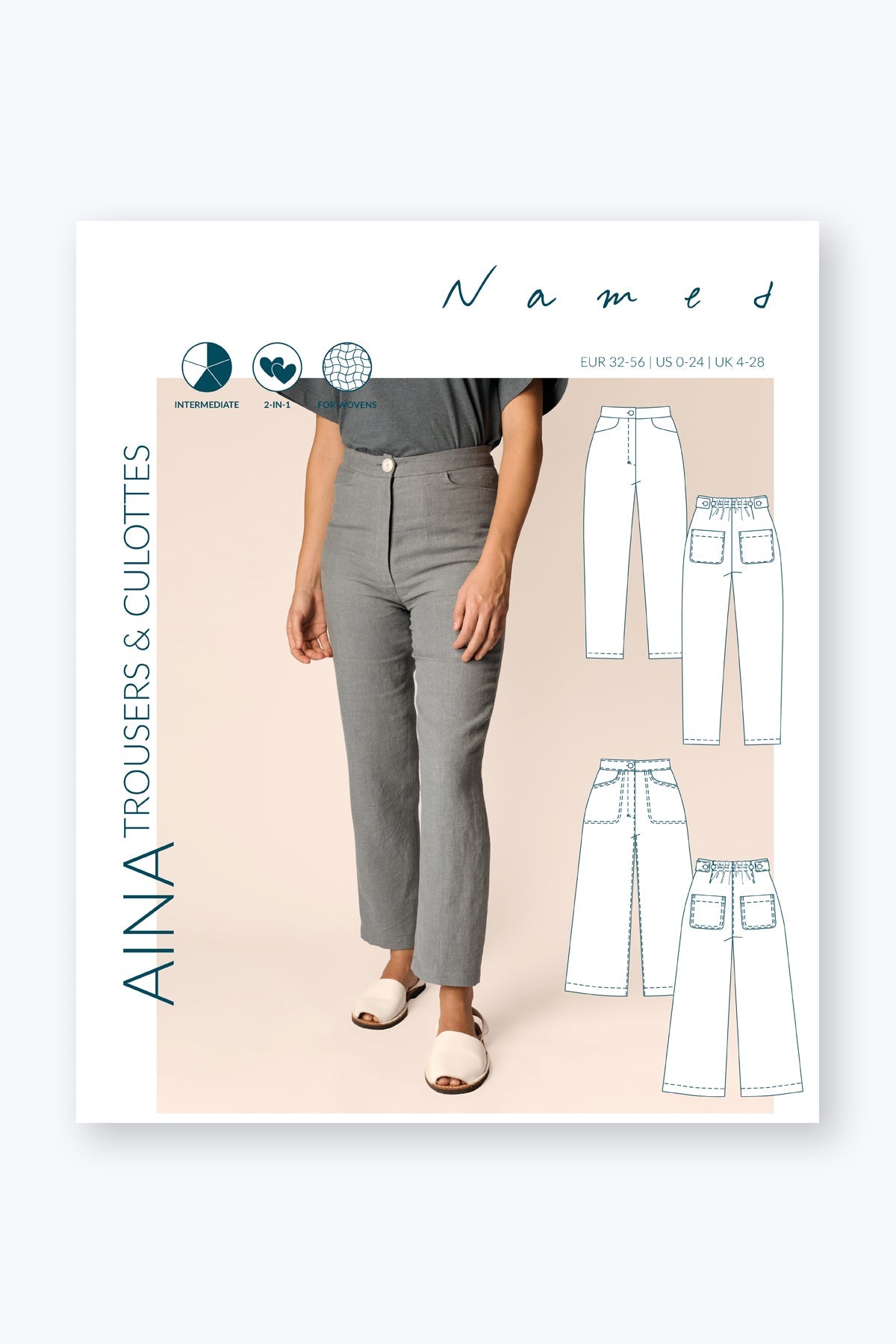Named - Aina Trousers & Culottes | Core Fabrics