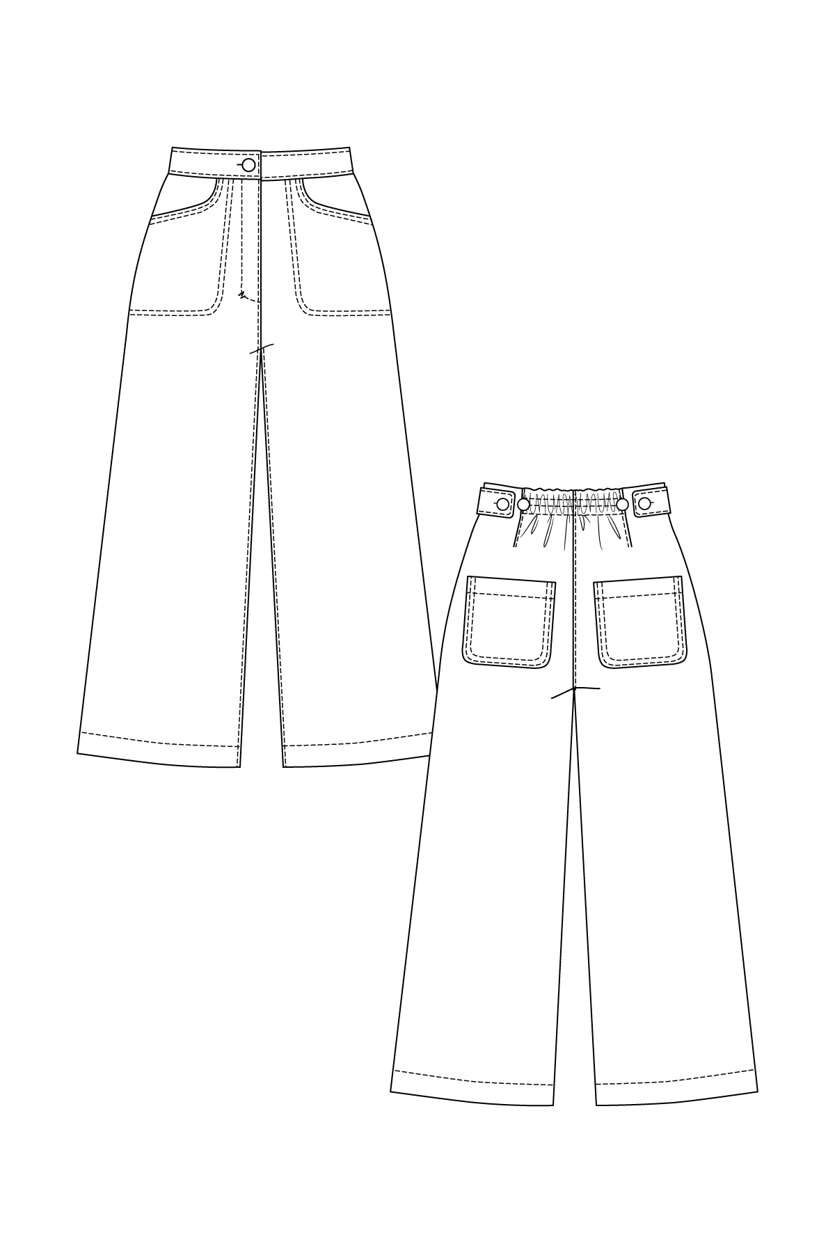 Named - Aina Trousers & Culottes | Core Fabrics
