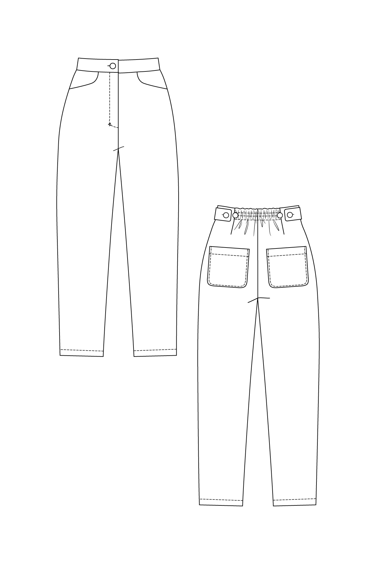 Named - Aina Trousers & Culottes | Core Fabrics