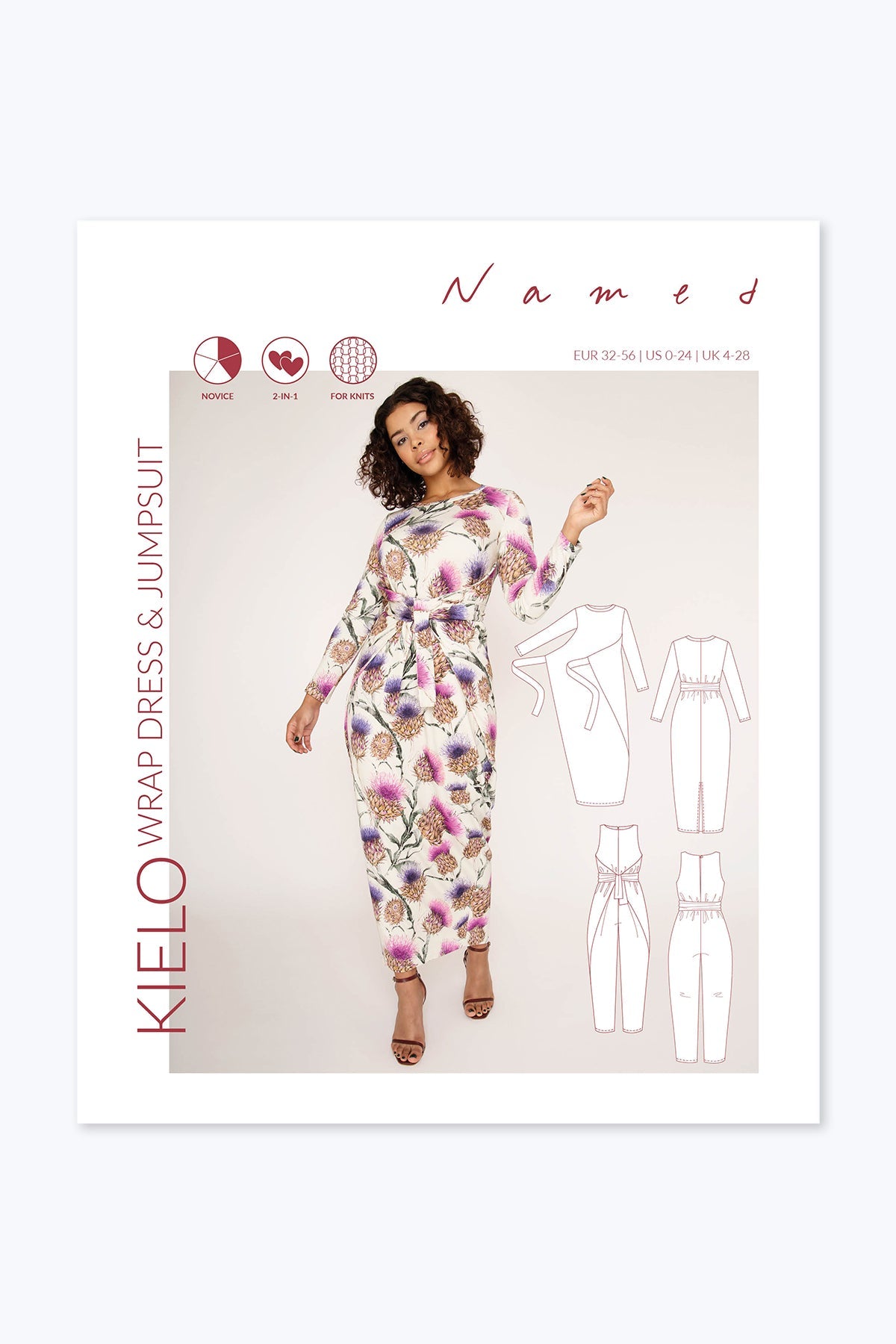 Named - Kielo Wrap Dress & Jumpsuit | Core Fabrics