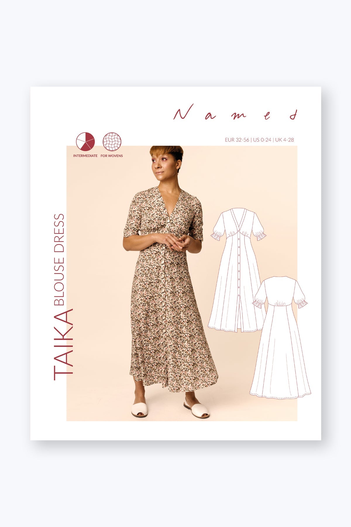 Named - Taika Blouse Dress | Core Fabrics