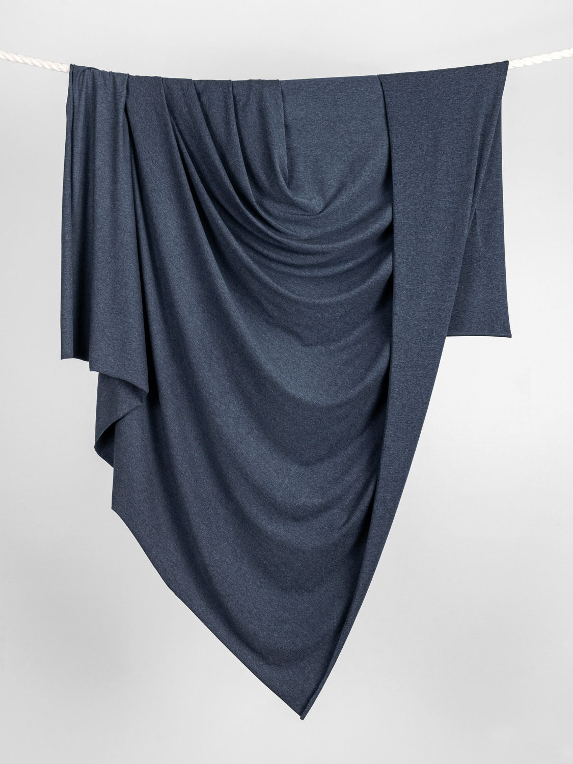 Organic Cotton + Tencel Stretch Knit Jersey - Storm Grey | Core Fabrics