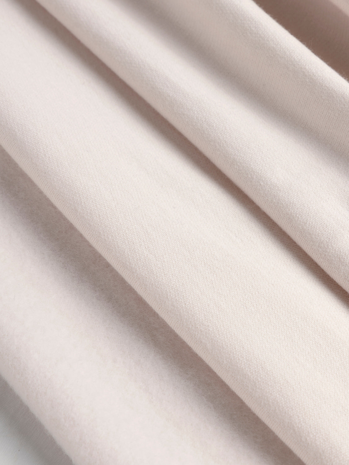 Organic Cotton Fleece - Blush | Core Fabrics