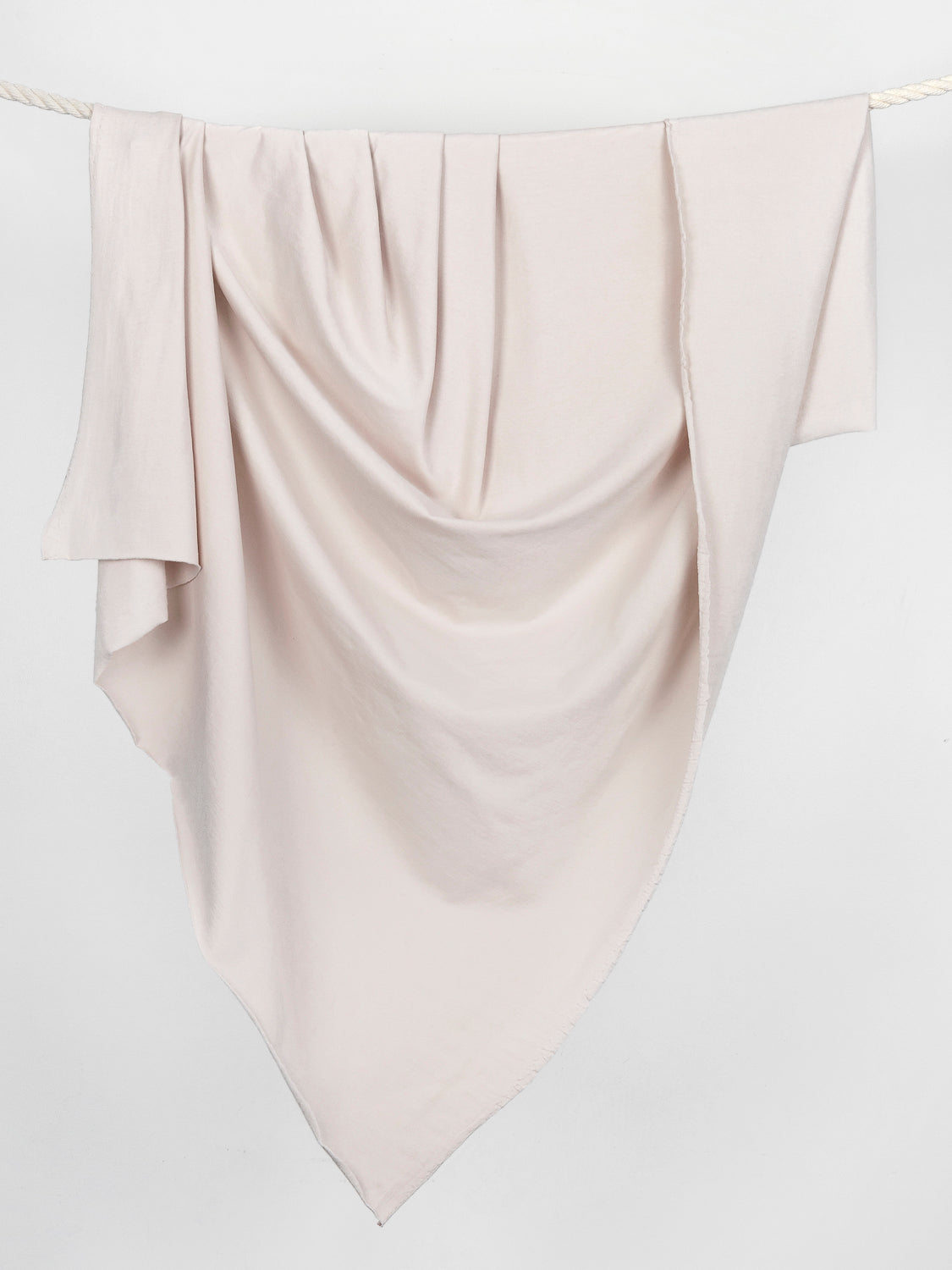 Organic Cotton Fleece - Blush | Core Fabrics