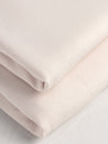 Organic Cotton Fleece - Blush | Core Fabrics