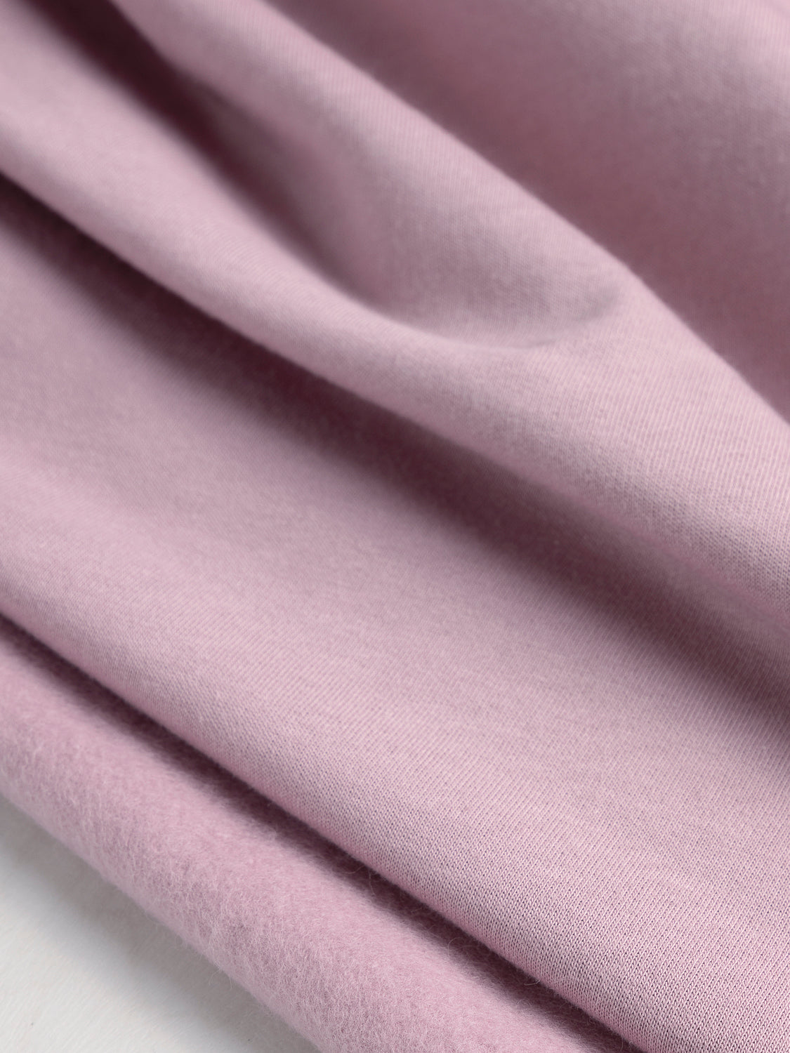 Organic Cotton Fleece - Lilac | Core Fabrics